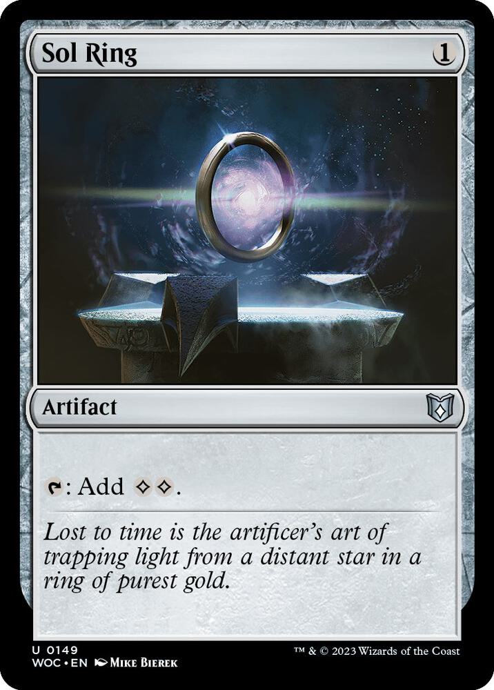 Sol Ring - Commander: Wilds of Eldraine (WOC) NM