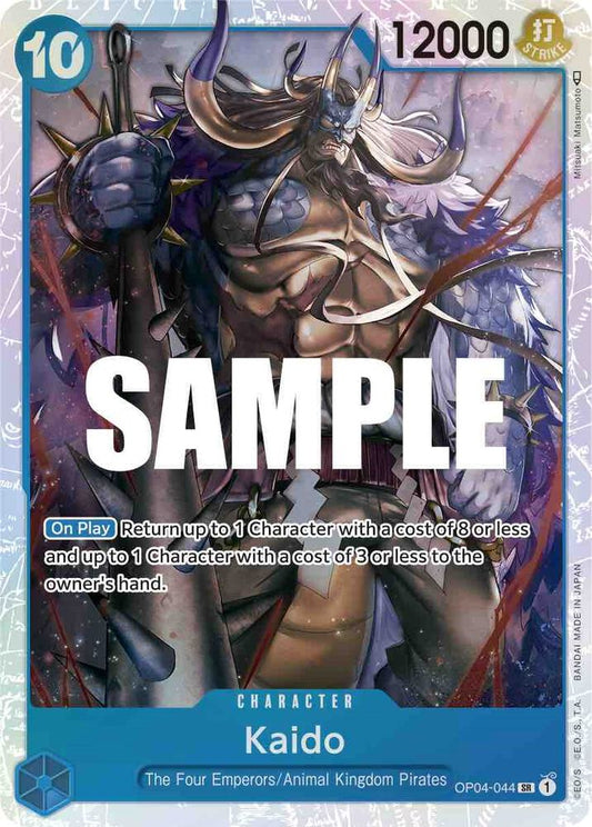 Kaido - Kingdoms of Intrigue (OP04) NM *FOIL*