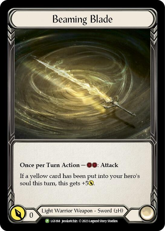 Beaming Blade - LGS168 - Flesh and Blood: Promo Cards (PR) NM *Cold Foil*