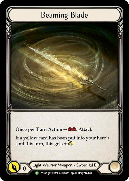 Beaming Blade - LGS168 - Flesh and Blood: Promo Cards (PR) NM *Cold Foil*