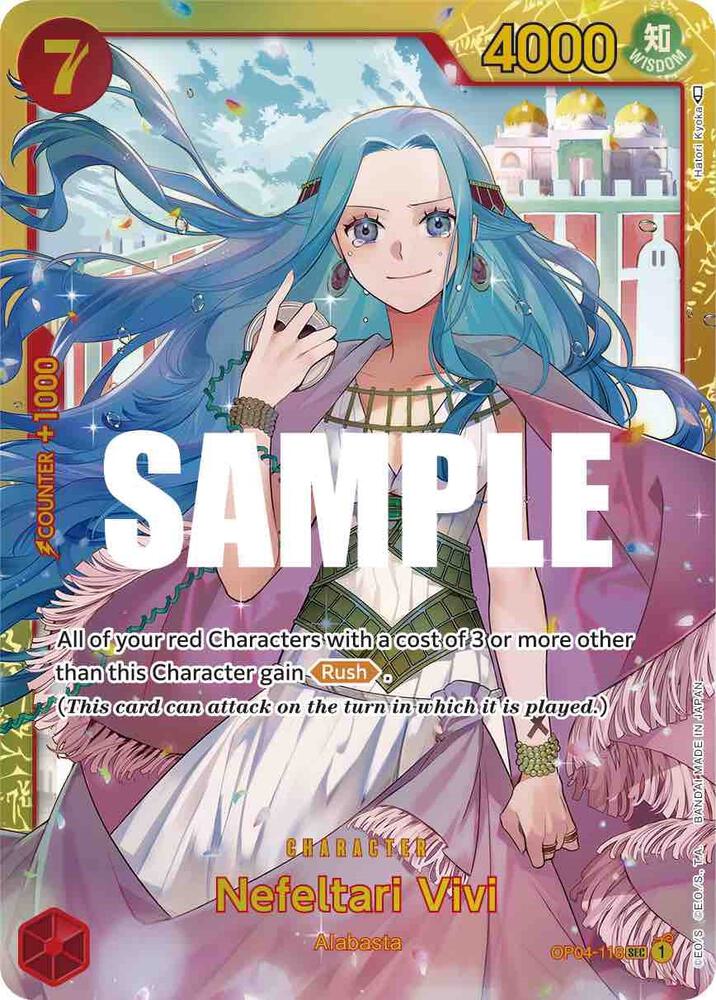 Nefeltari Vivi (118) - Kingdoms of Intrigue (OP04) NM *FOIL*