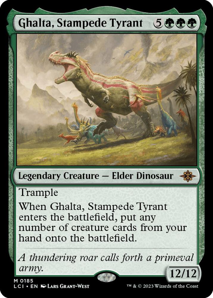 Ghalta, Stampede Tyrant - The Lost Caverns of Ixalan (LCI) LP