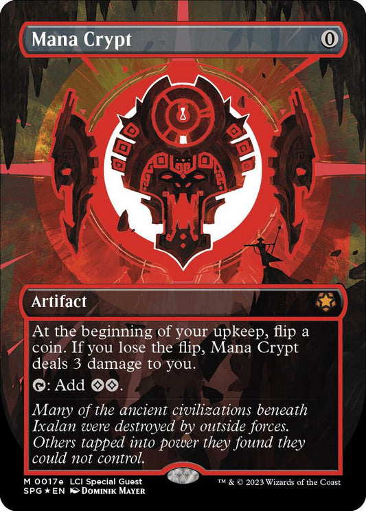 Mana Crypt (0017e) (Borderless) - Special Guests (SPG) LP *FOIL*
