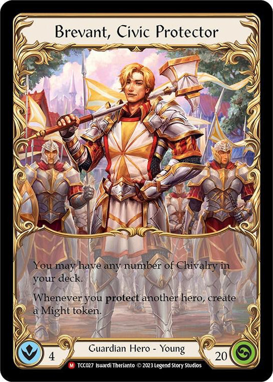 Brevant, Civic Protector - Round the Table: TCCxLSS (TCC) Rainbow Foil LP *FOIL*