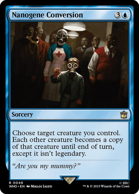 Nanogene Conversion - Universes Beyond: Doctor Who (WHO) NM