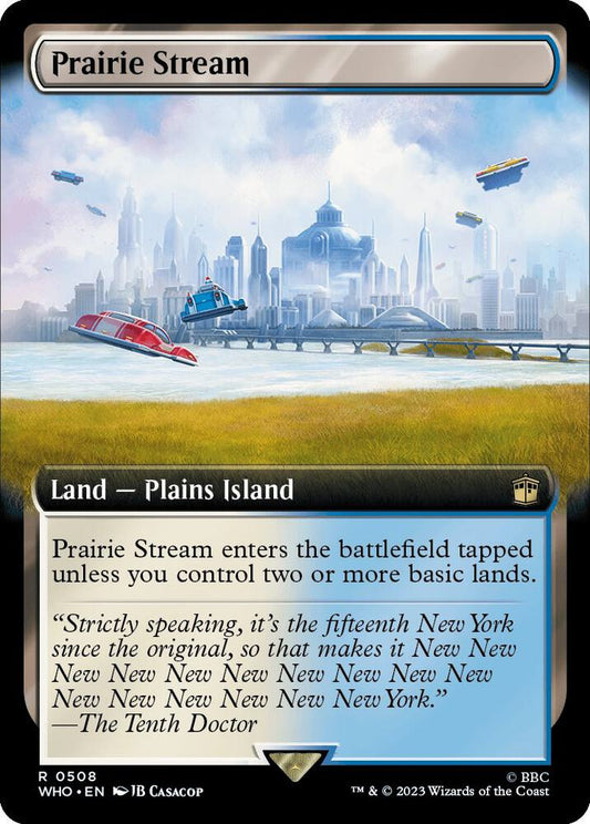 Prairie Stream (Extended Art) - Universes Beyond: Doctor Who (WHO) NM *FOIL*