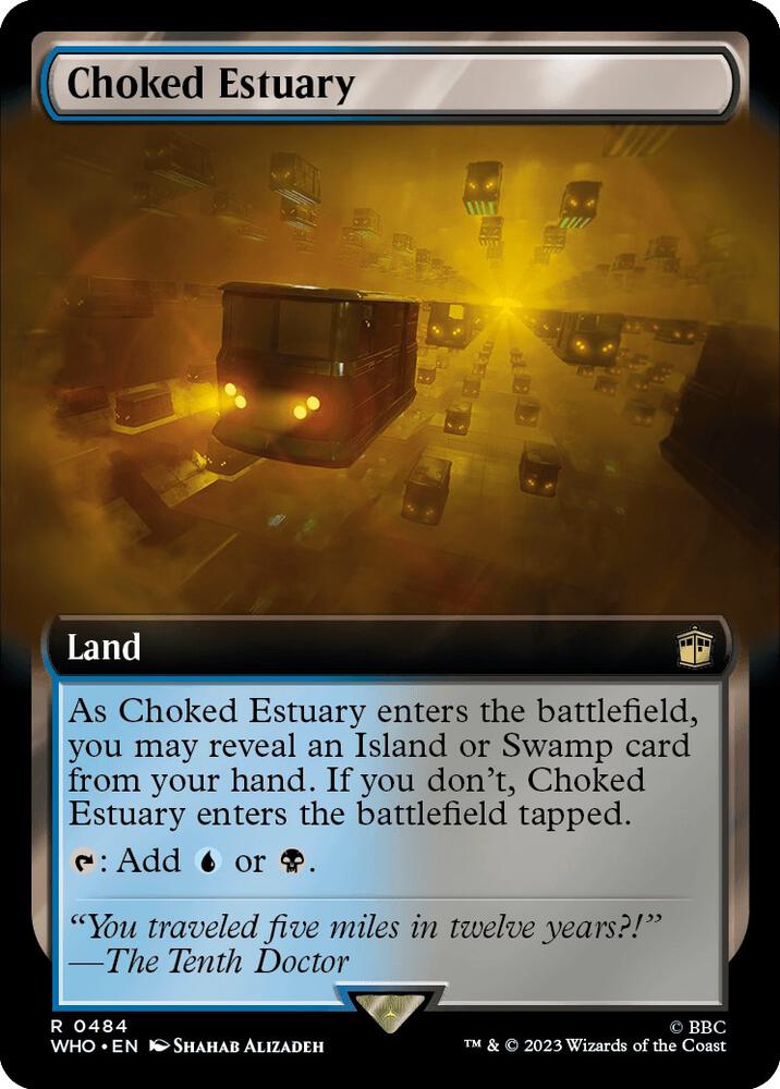 Choked Estuary (Extended Art) - Universes Beyond: Doctor Who (WHO) NM