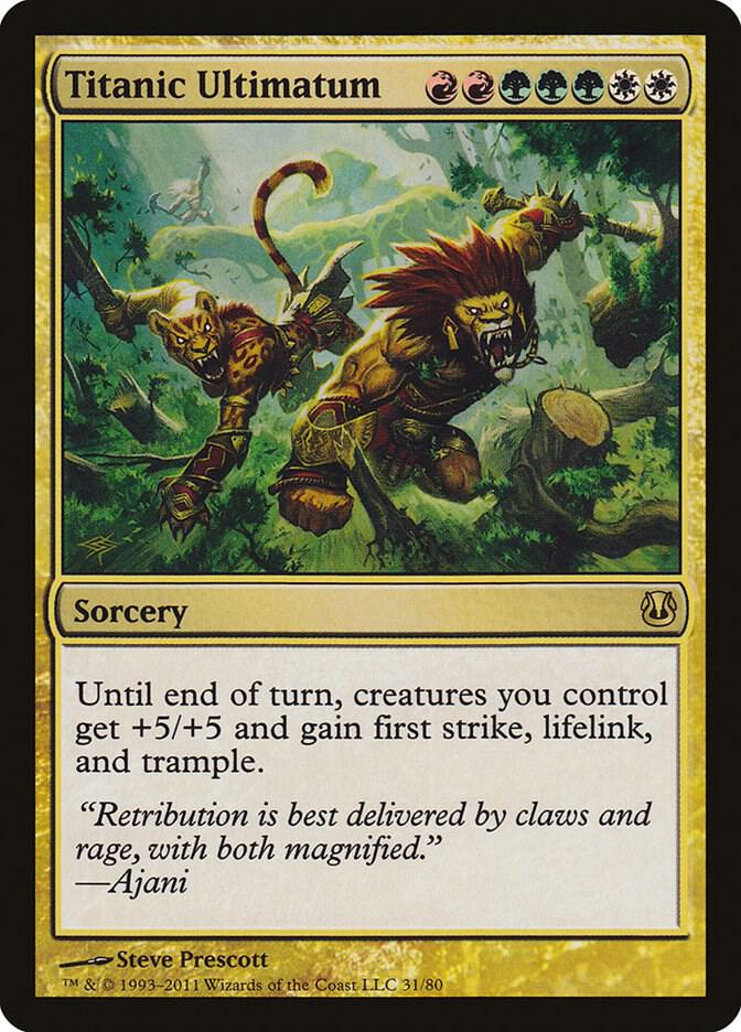 Titanic Ultimatum - Duel Decks: Ajani vs. Nicol Bolas (DDH) LP