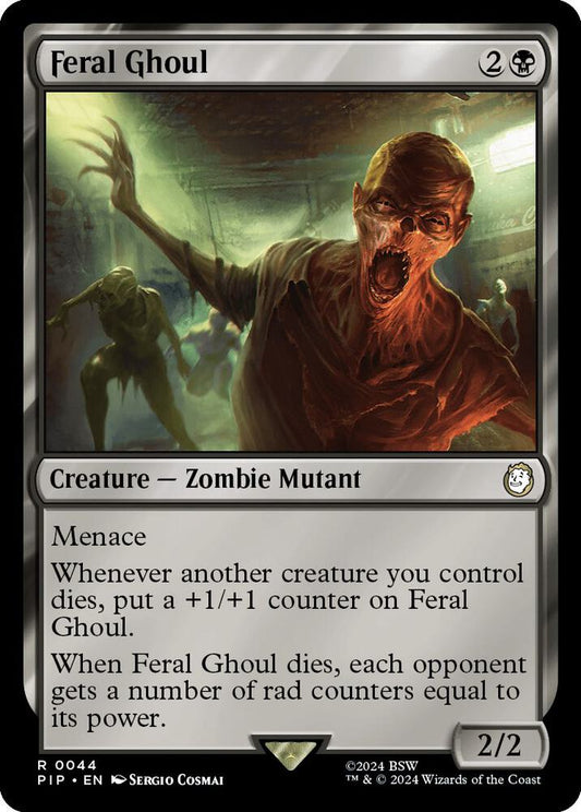 Feral Ghoul - Universes Beyond: Fallout (PIP) NM