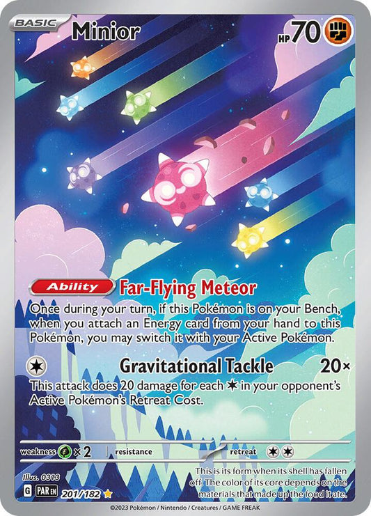 Minior - 201/182 - SV04: Paradox Rift (PAR) NM *FOIL*