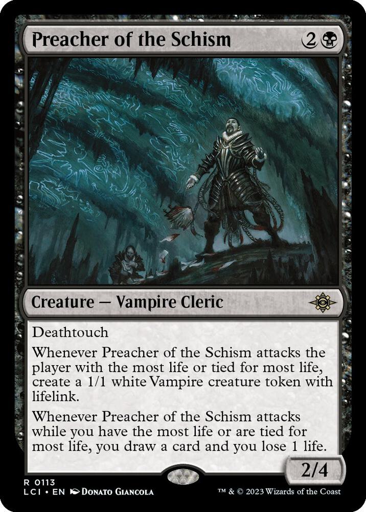 Preacher of the Schism - The Lost Caverns of Ixalan (LCI) NM