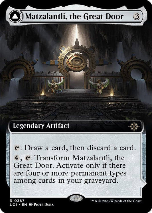 Matzalantli, the Great Door (Extended Art) - The Lost Caverns of Ixalan (LCI) NM