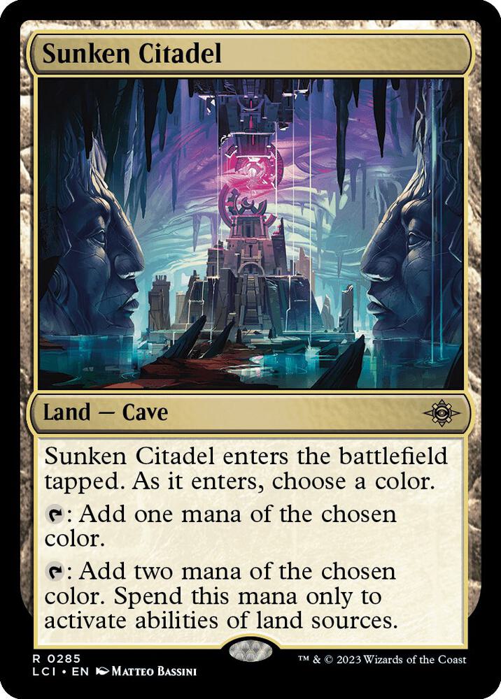 Sunken Citadel - The Lost Caverns of Ixalan (LCI) LP *FOIL*