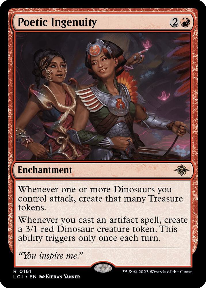 Poetic Ingenuity - The Lost Caverns of Ixalan (LCI) NM