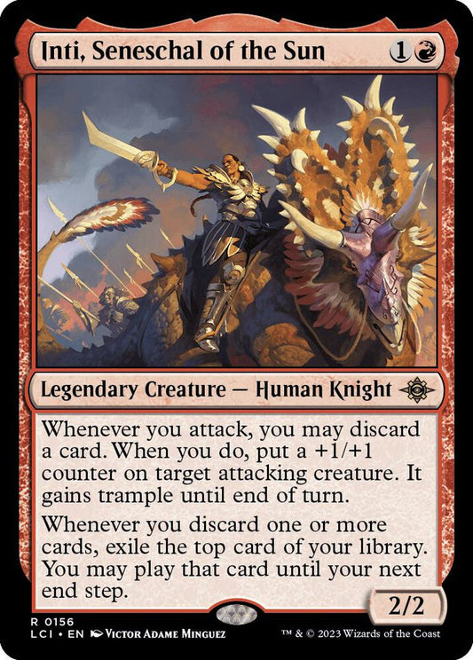 Inti, Seneschal of the Sun - The Lost Caverns of Ixalan (LCI) NM