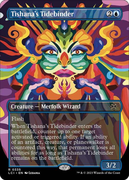 Tishana's Tidebinder (Borderless) - The Lost Caverns of Ixalan (LCI) NM