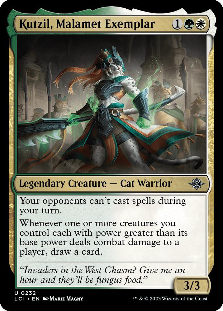 Kutzil, Malamet Exemplar - The Lost Caverns of Ixalan (LCI) NM