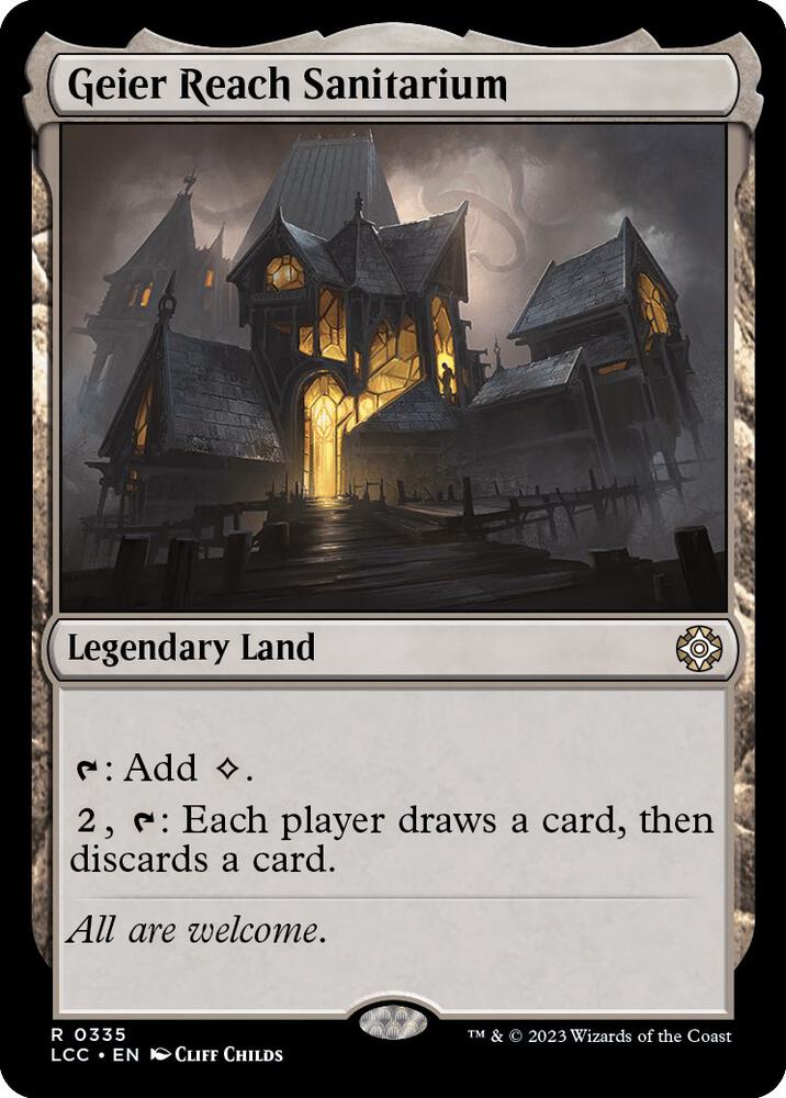 Geier Reach Sanitarium - Commander: The Lost Caverns of Ixalan (LCC) NM