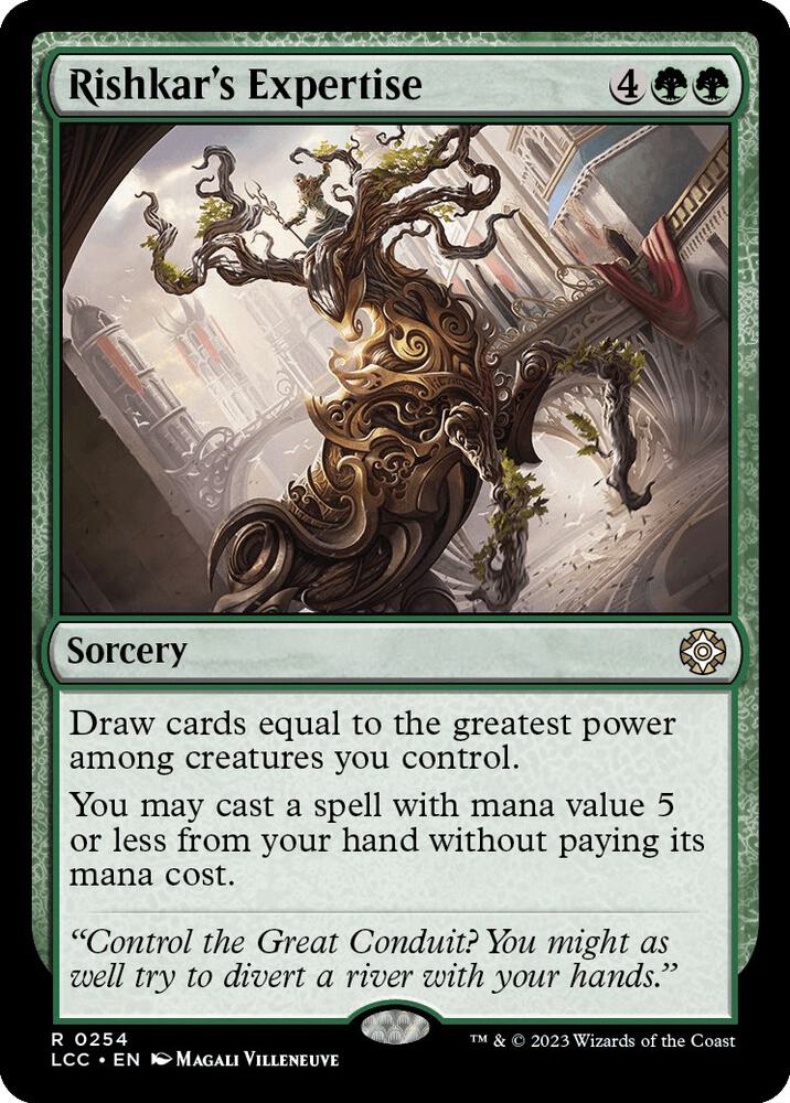 Rishkar's Expertise - Commander: The Lost Caverns of Ixalan (LCC) NM