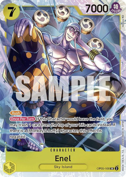 Enel (100) - Awakening of the New Era (OP05) LP *FOIL*