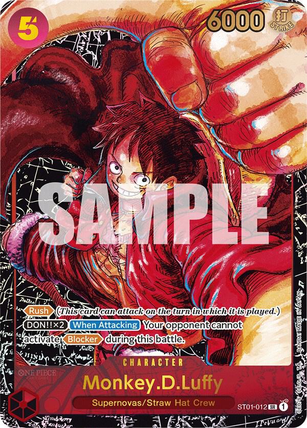 Monkey.D.Luffy (012) (Alternate Art) - Awakening of the New Era (OP05) NM *FOIL*