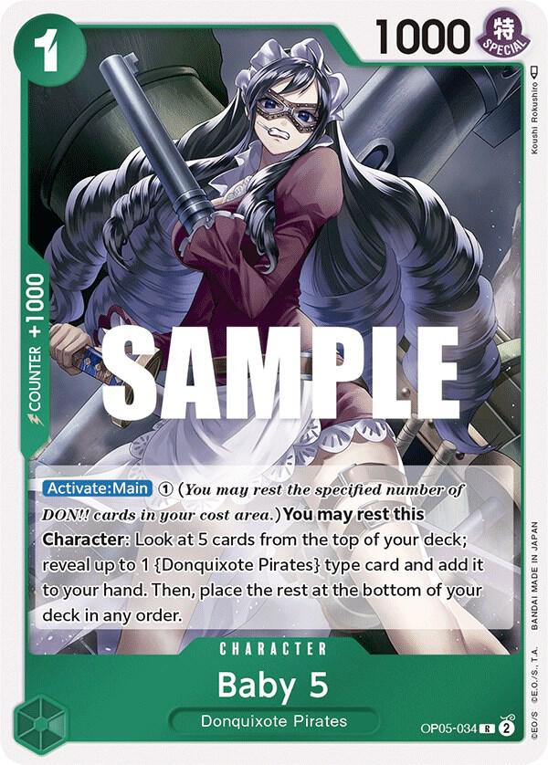 Baby 5 (034) - Awakening of the New Era (OP05) NM *FOIL*