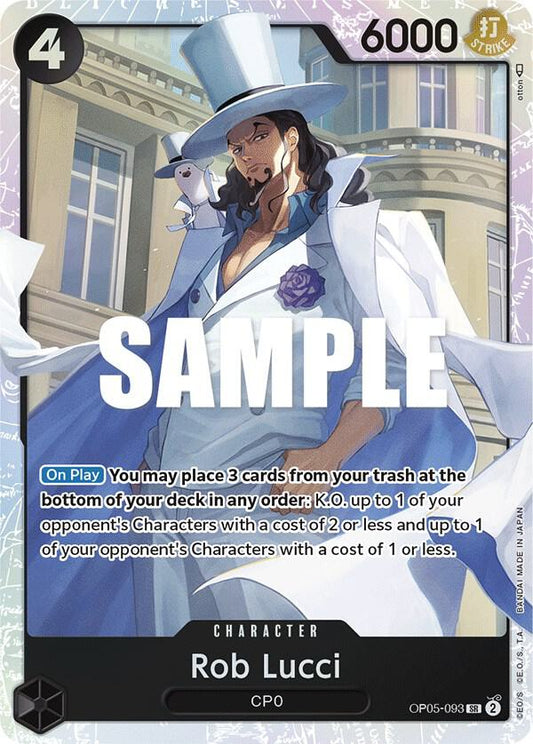 Rob Lucci (093) - Awakening of the New Era (OP05) NM *FOIL*