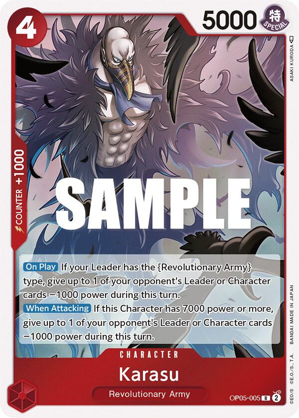 Karasu - Awakening of the New Era (OP05) NM *FOIL*