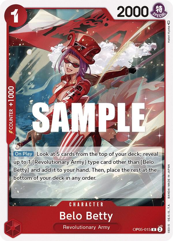 Belo Betty (015) - Awakening of the New Era (OP05) NM *FOIL*