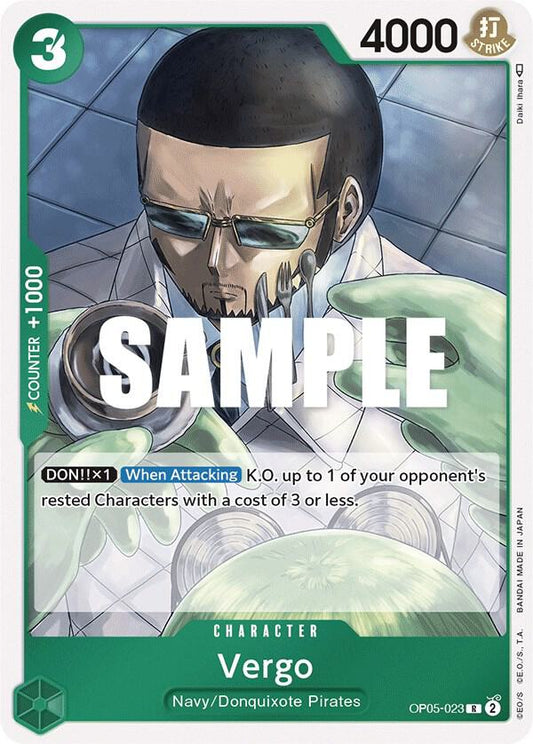 Vergo - Awakening of the New Era (OP05) NM *FOIL*