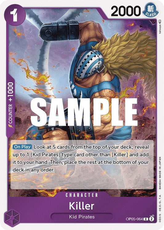 Killer - Awakening of the New Era (OP05) NM *FOIL*