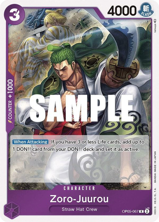 Zoro-Juurou - Awakening of the New Era (OP05) NM *FOIL*
