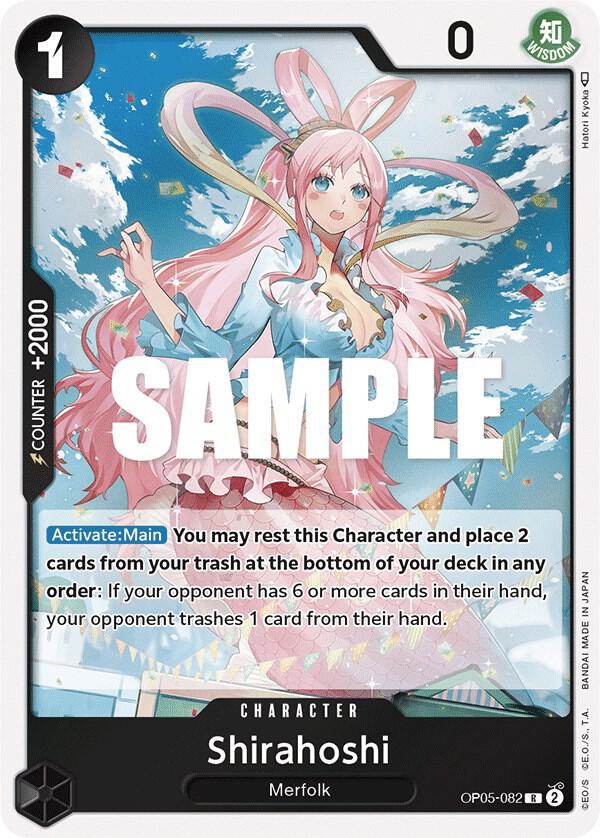 Shirahoshi - Awakening of the New Era (OP05) NM *FOIL*