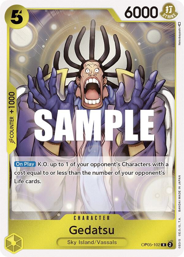 Gedatsu - Awakening of the New Era (OP05) NM *FOIL*
