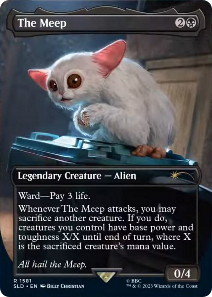 The Meep - Secret Lair Drop Series (SLD) NM *FOIL*