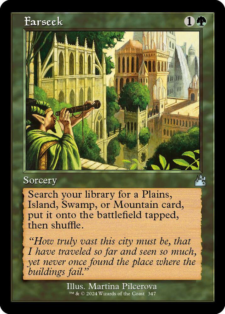 Farseek (Retro Frame) - Ravnica Remastered (RVR) NM