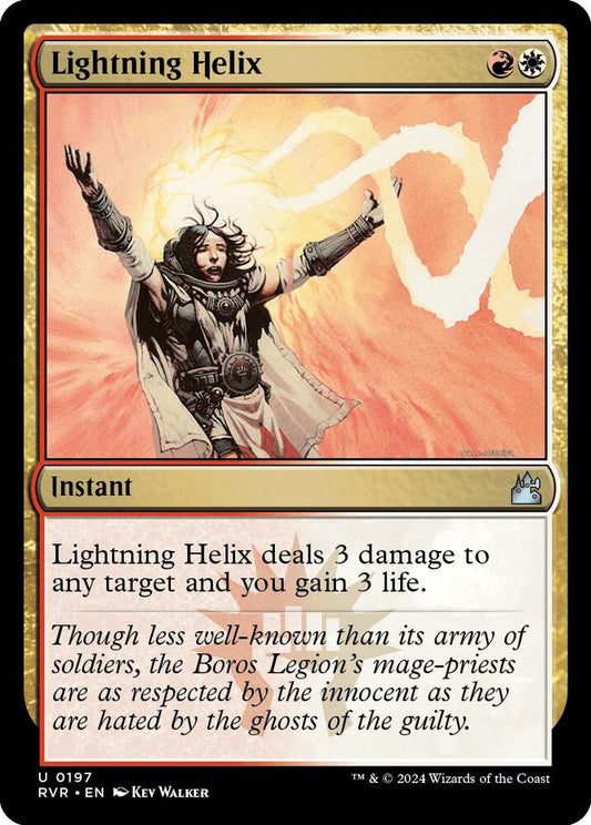 Lightning Helix - Ravnica Remastered (RVR) LP *FOIL*