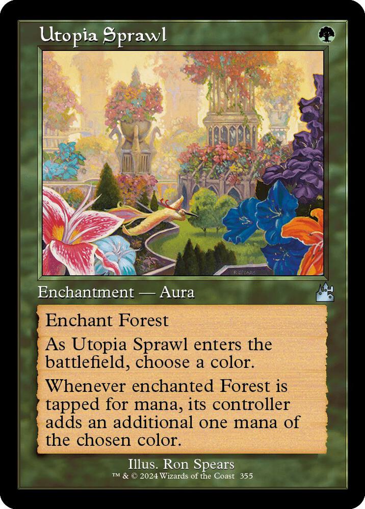 Utopia Sprawl (Retro Frame) - Ravnica Remastered (RVR) NM