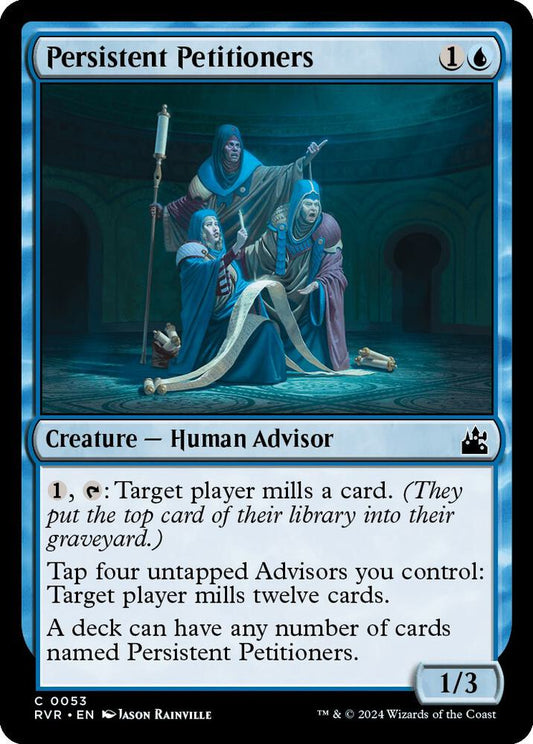 Persistent Petitioners - Ravnica Remastered (RVR) NM *FOIL*