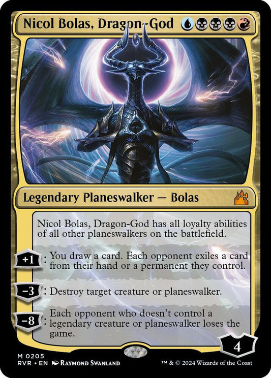 Nicol Bolas, Dragon-God - Ravnica Remastered (RVR) NM