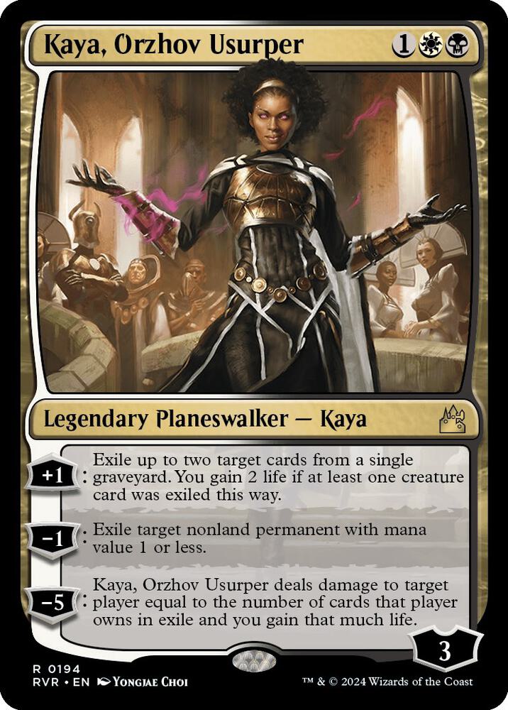 Kaya, Orzhov Usurper - Ravnica Remastered (RVR) NM