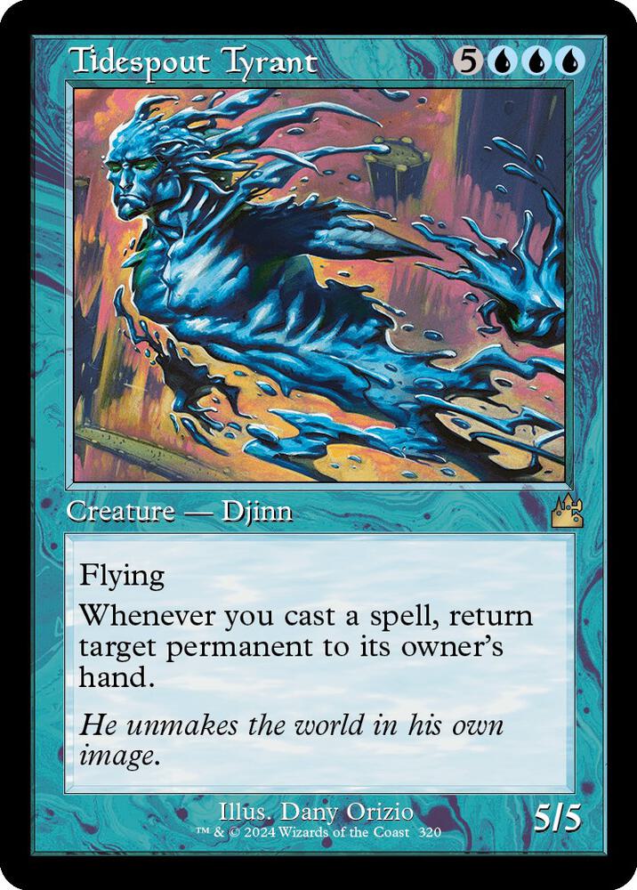 Tidespout Tyrant (Retro Frame) - Ravnica Remastered (RVR) NM