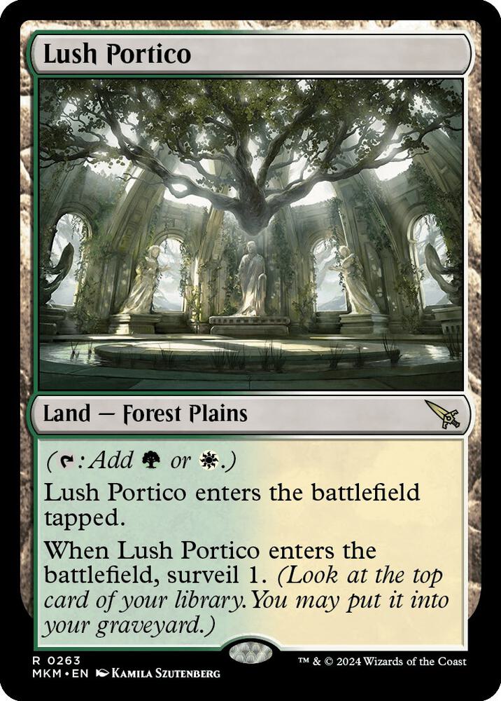 Lush Portico - Murders at Karlov Manor (MKM) NM