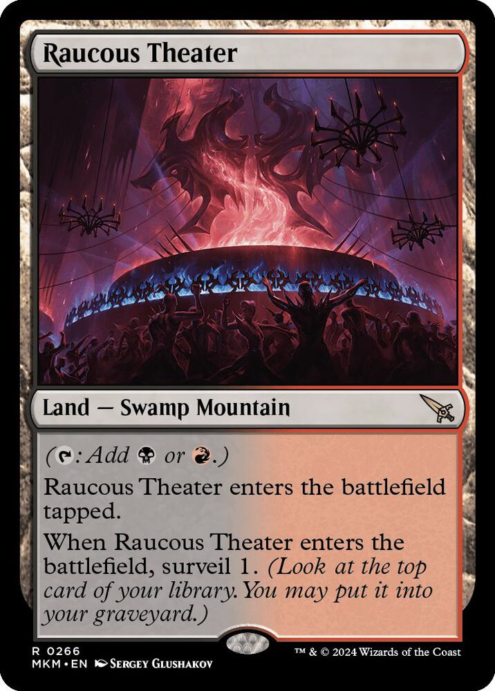 Raucous Theater - Murders at Karlov Manor (MKM) NM *FOIL*