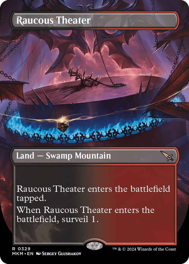 Raucous Theater (Borderless) - Murders at Karlov Manor (MKM) NM
