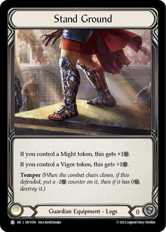 Stand Ground - Heavy Hitters (HVY) NM *Cold Foil*
