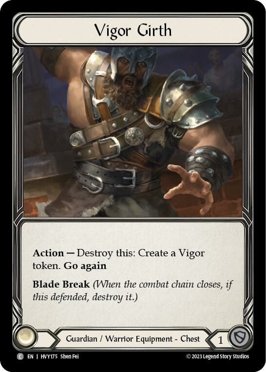 Vigor Girth - Heavy Hitters (HVY) NM *Cold Foil*