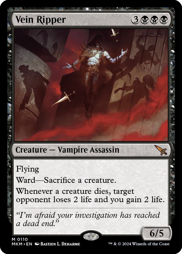Vein Ripper - Murders at Karlov Manor (MKM) NM *FOIL*