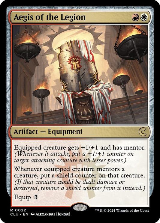 Aegis of the Legion - Ravnica: Clue Edition (CLU) NM