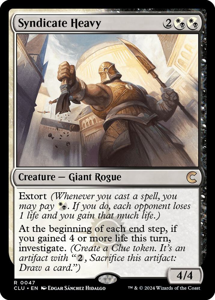 Syndicate Heavy - Ravnica: Clue Edition (CLU) NM